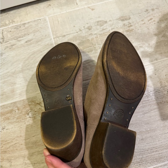 Lucky Brand Brown Suede Ankle Booties - Picture 6 of 6